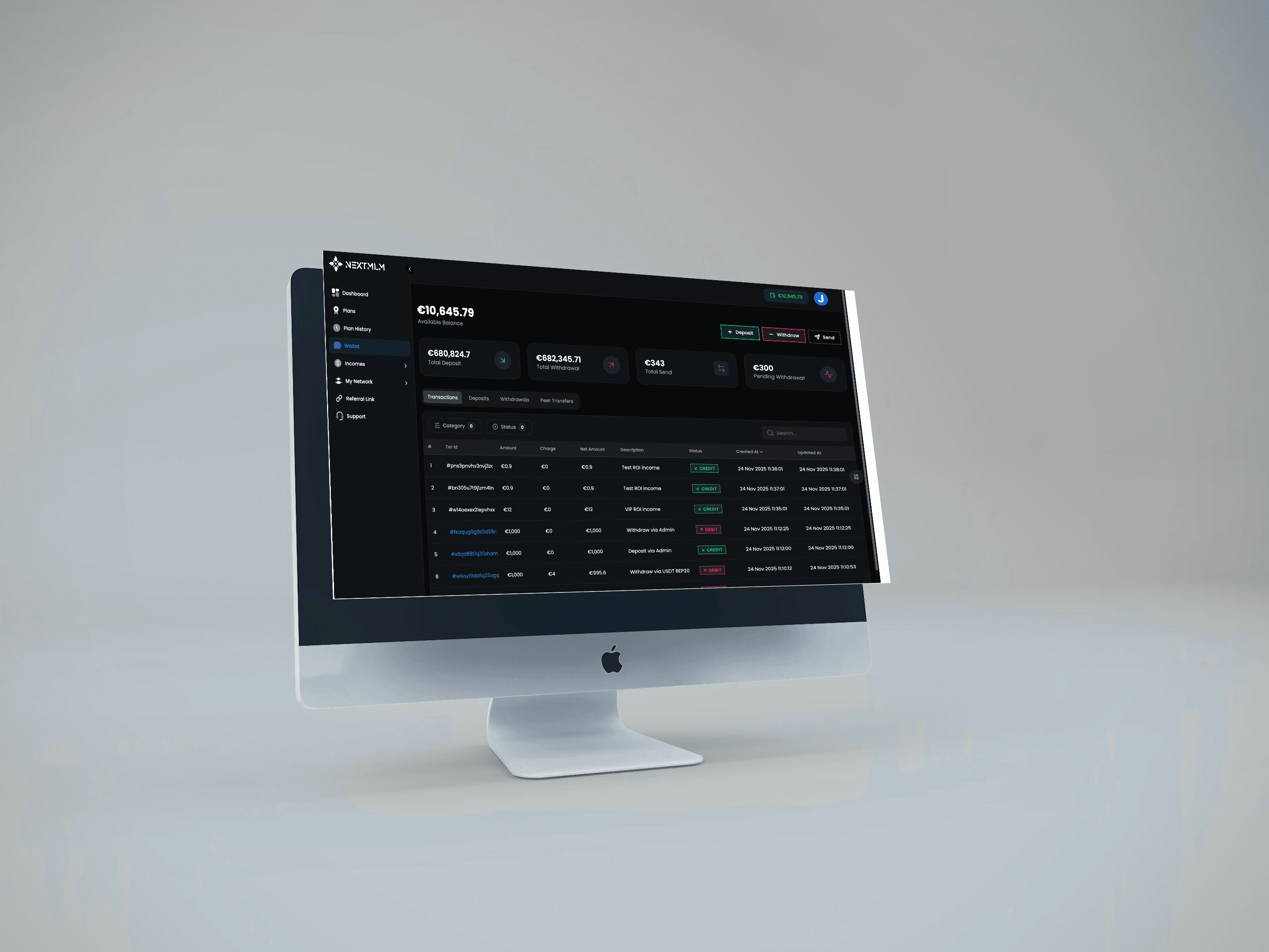 Daily Roi Investment Plan | Generation Plan MLM Software