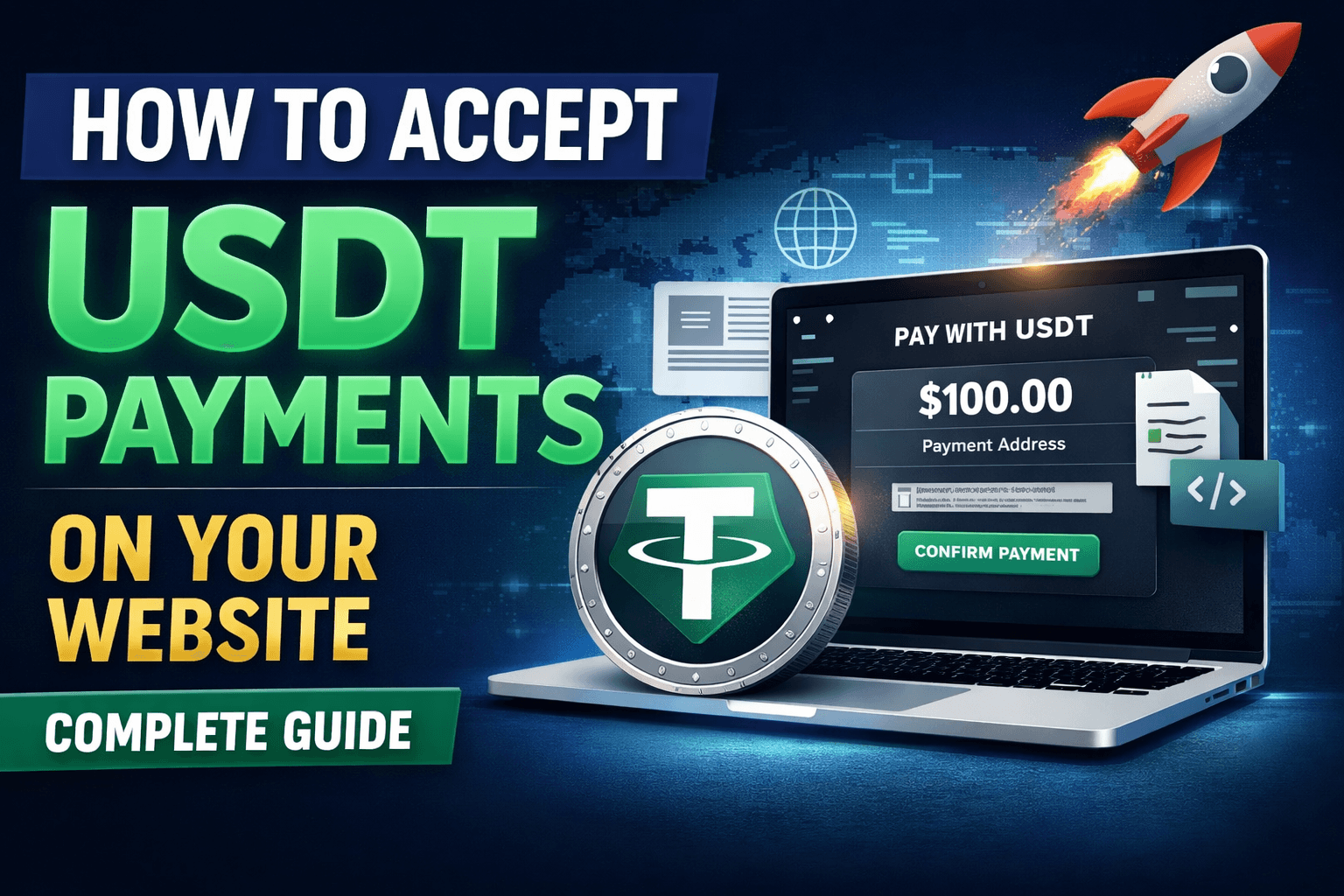 How to Accept USDT Payments on Your Website | Developer Guide How to Accept USDT Payments on Your Website | Developer Guide