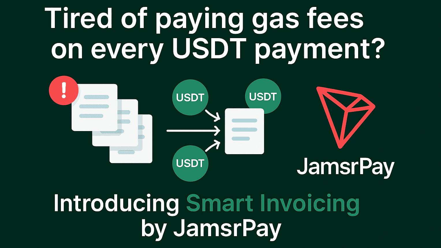 Save USDT TRC-20 Gas Fees by Accepting Multiple Payments on the Same Invoice Save USDT TRC-20 Gas Fees by Accepting Multiple Payments on the Same Invoice