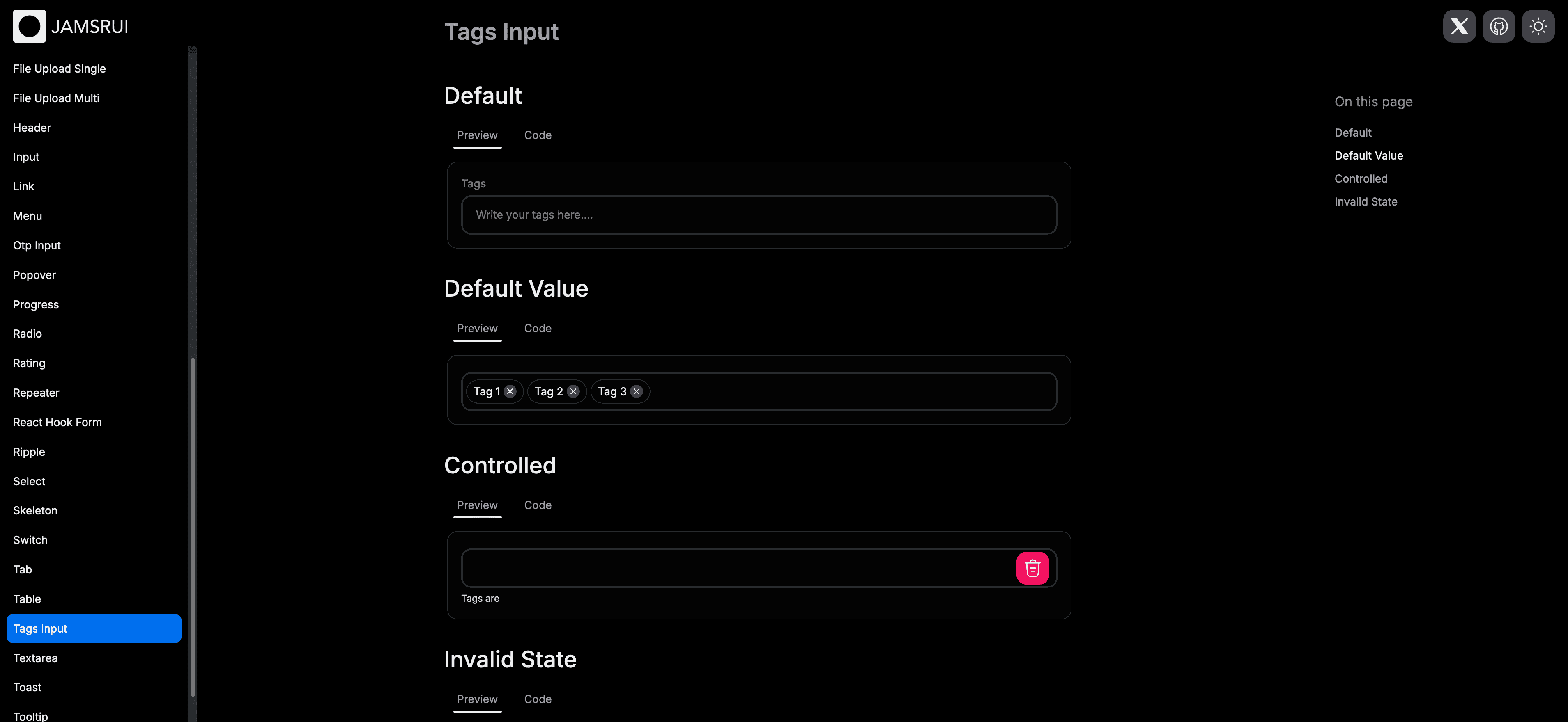 JamsrUI - NextJS UI Library | A Powerful Next.js UI Components Library ...