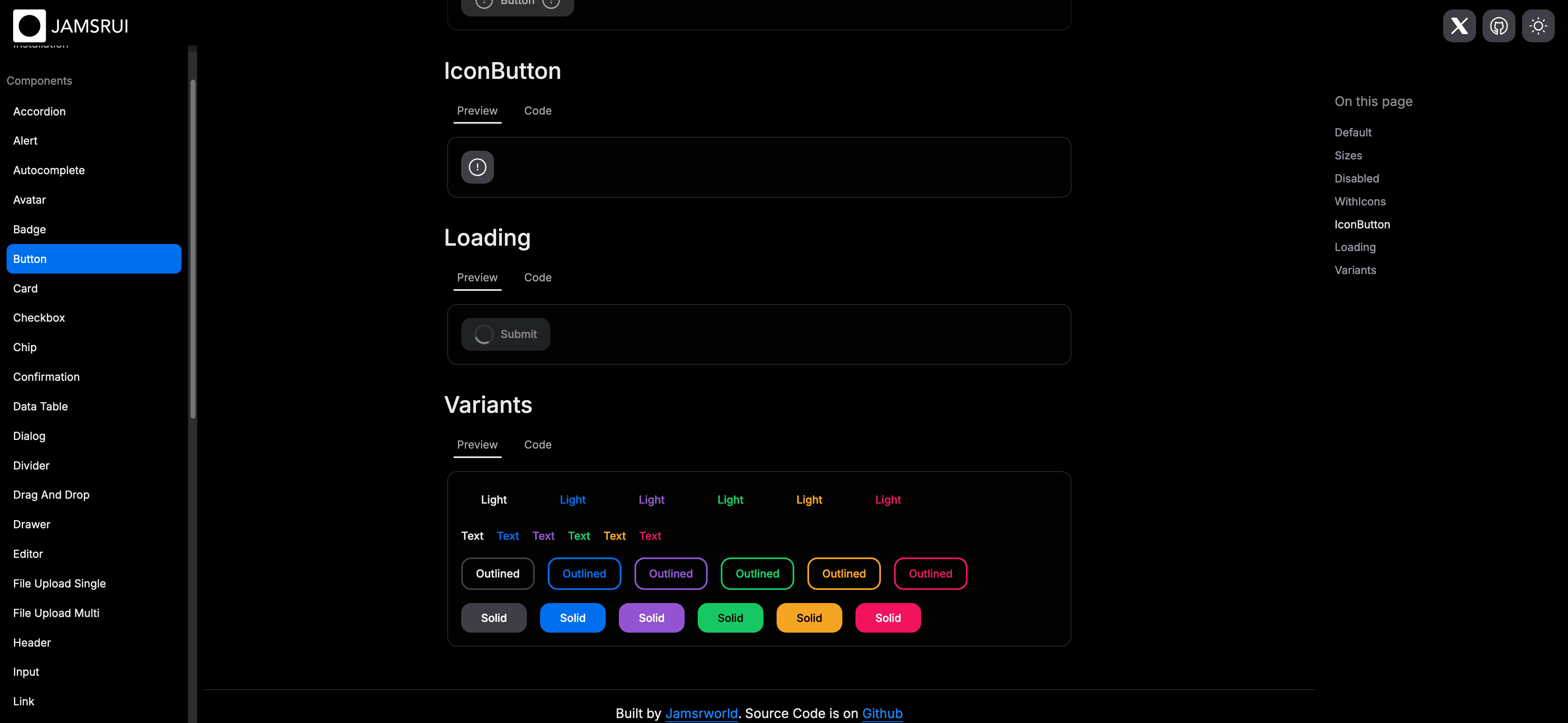 JamsrUI - NextJS UI Library | A Powerful Next.js UI Components Library ...