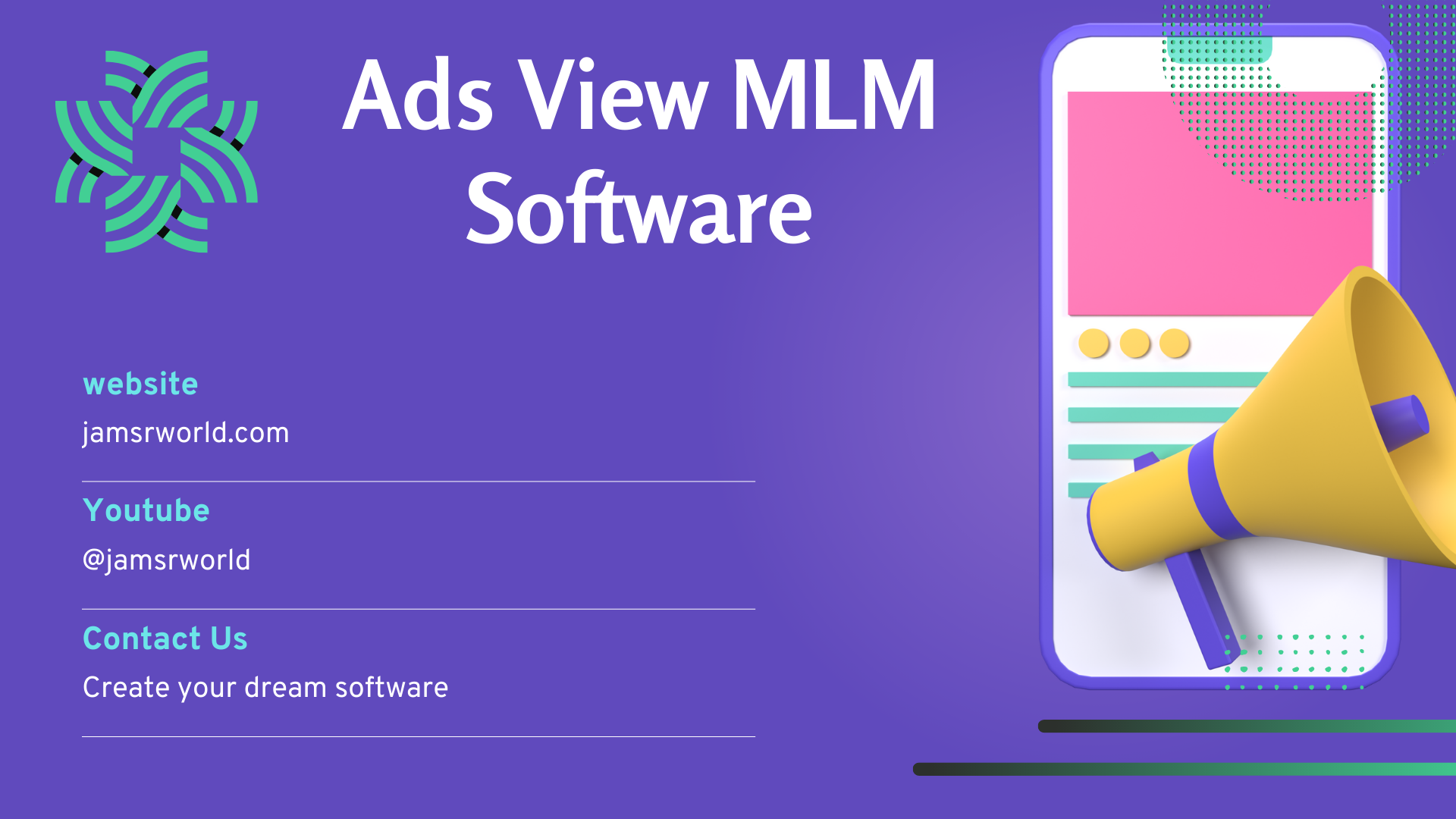Ads view mlm software | Ads MLM Software