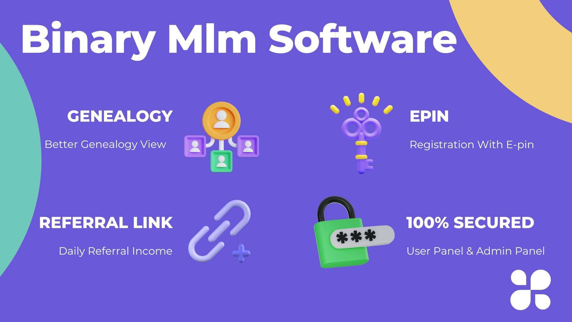 Binary MLM Software | The Best MLM Solution(PIN)